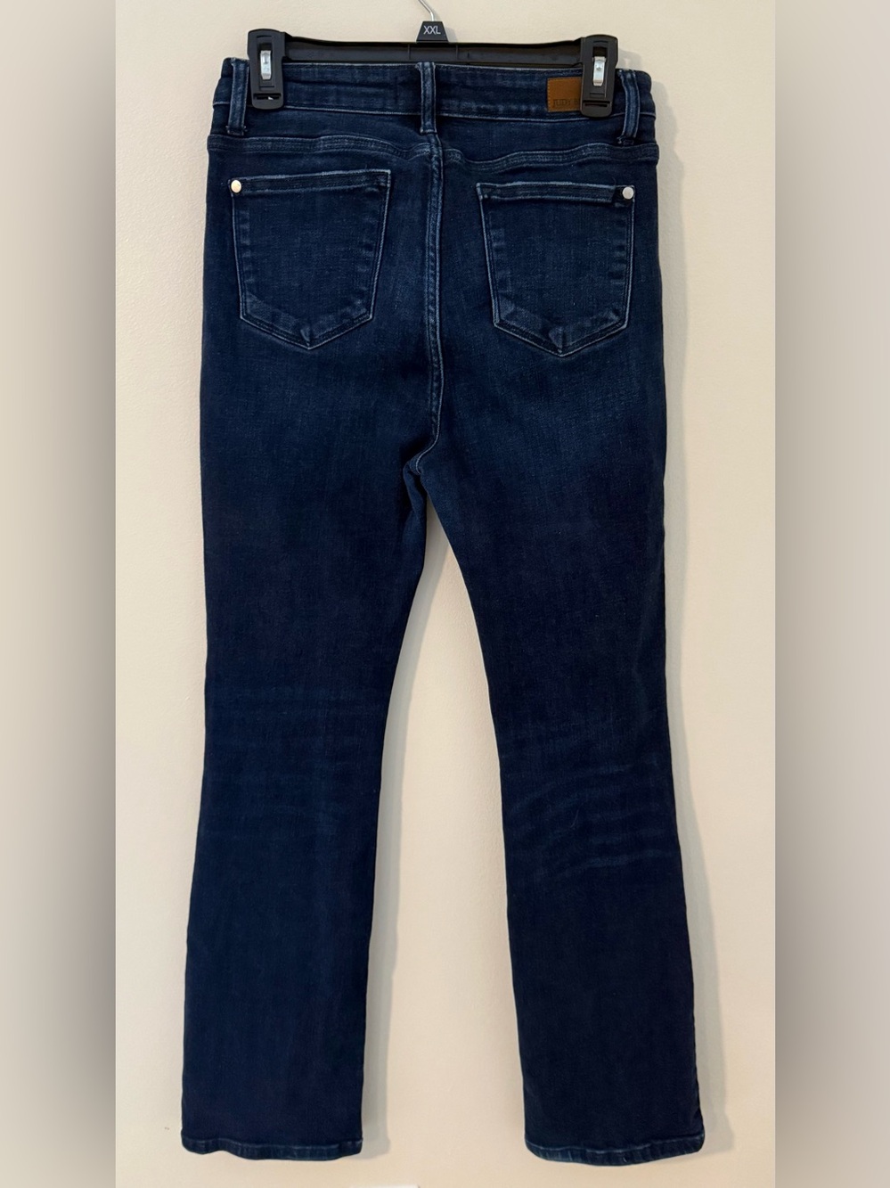 Judy Blue Slim Bootcut Dark Wash Jeans Sz 7/28 - Picture 3 of 9